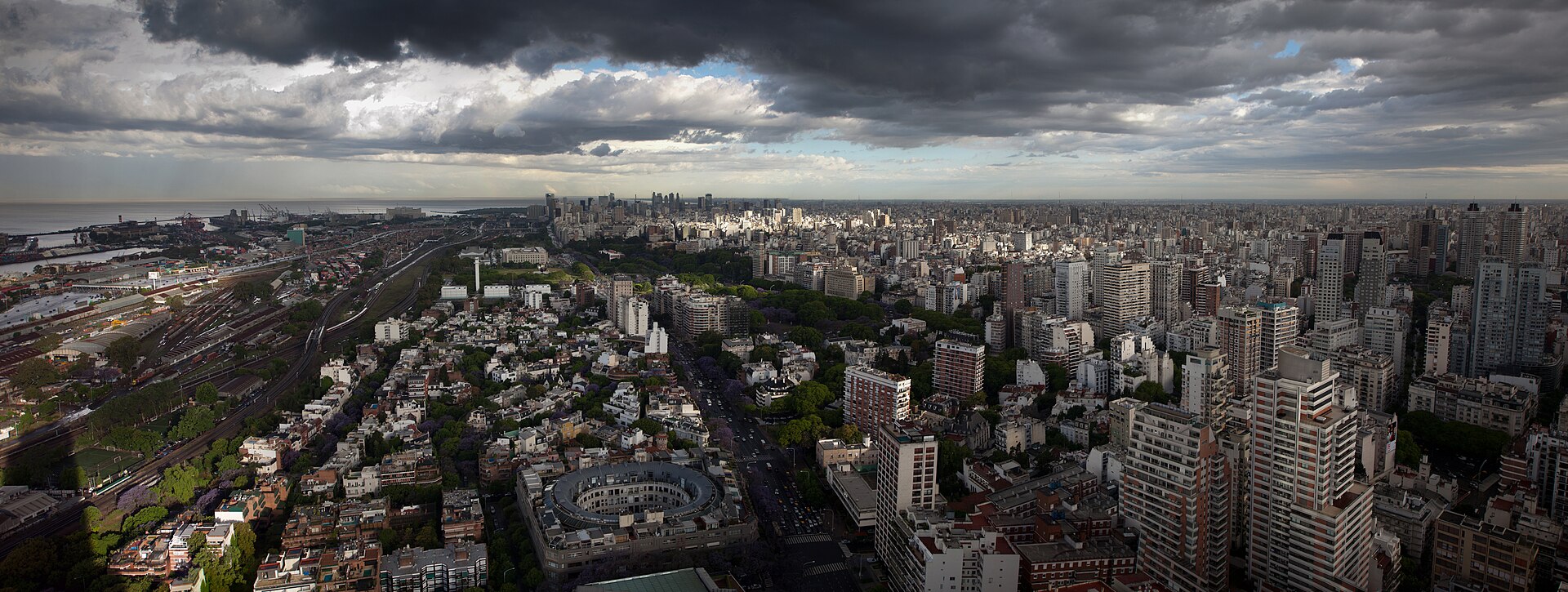 Vista panorámica de Buenos Aires, Argentina
